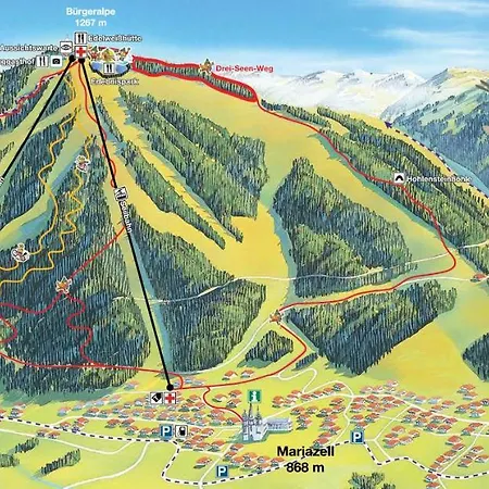 Apartmán With Balcony And Parking Burgeralps Erlaufsea